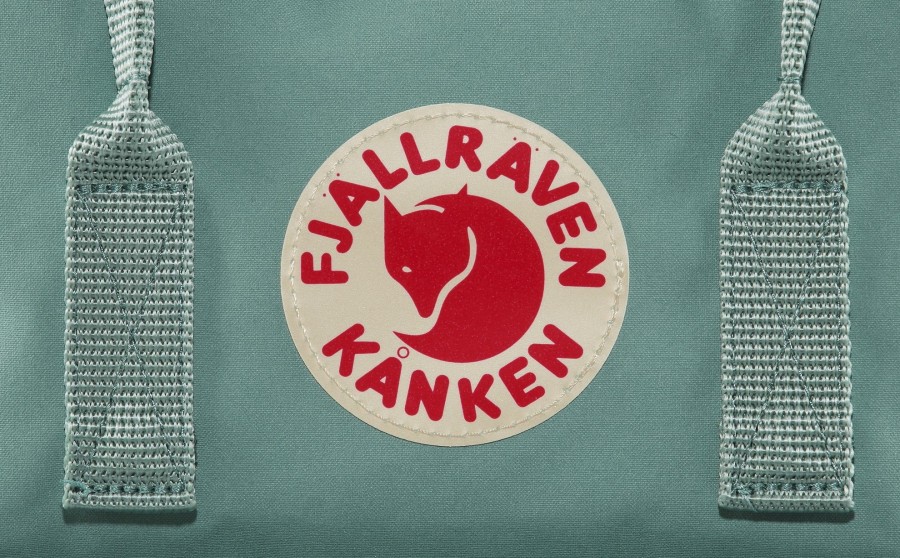 Rucksacks Fjallraven Day Packs | Fjallraven Kanken Backpack - Arctic Green