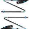 Equipment Black Diamond Walking Poles | Black Diamond Womens Distance Carbon Flz Poles - 110-125Cm - Pair Blue