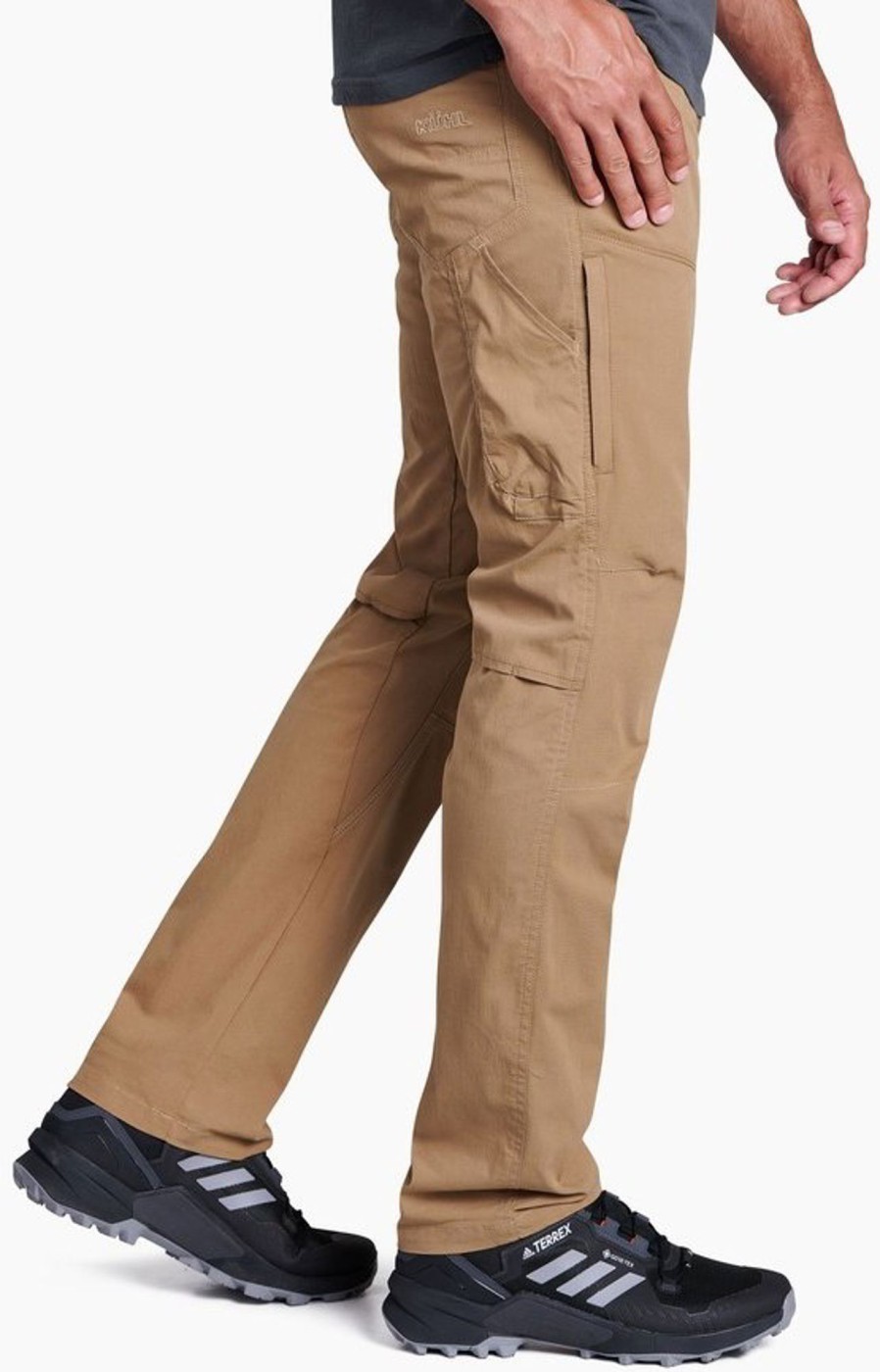 Clothing Kuhl Trousers & Leg Wear | Kuhl Mens Konfidant Air Pants - Regular Leg - Dark Khaki Brown