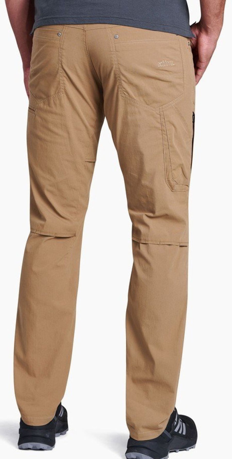 Clothing Kuhl Trousers & Leg Wear | Kuhl Mens Konfidant Air Pants - Regular Leg - Dark Khaki Brown