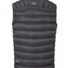 Clothing Rab Vests & Gilets | Rab Mens Electron Pro Vest - Anthracite Grey