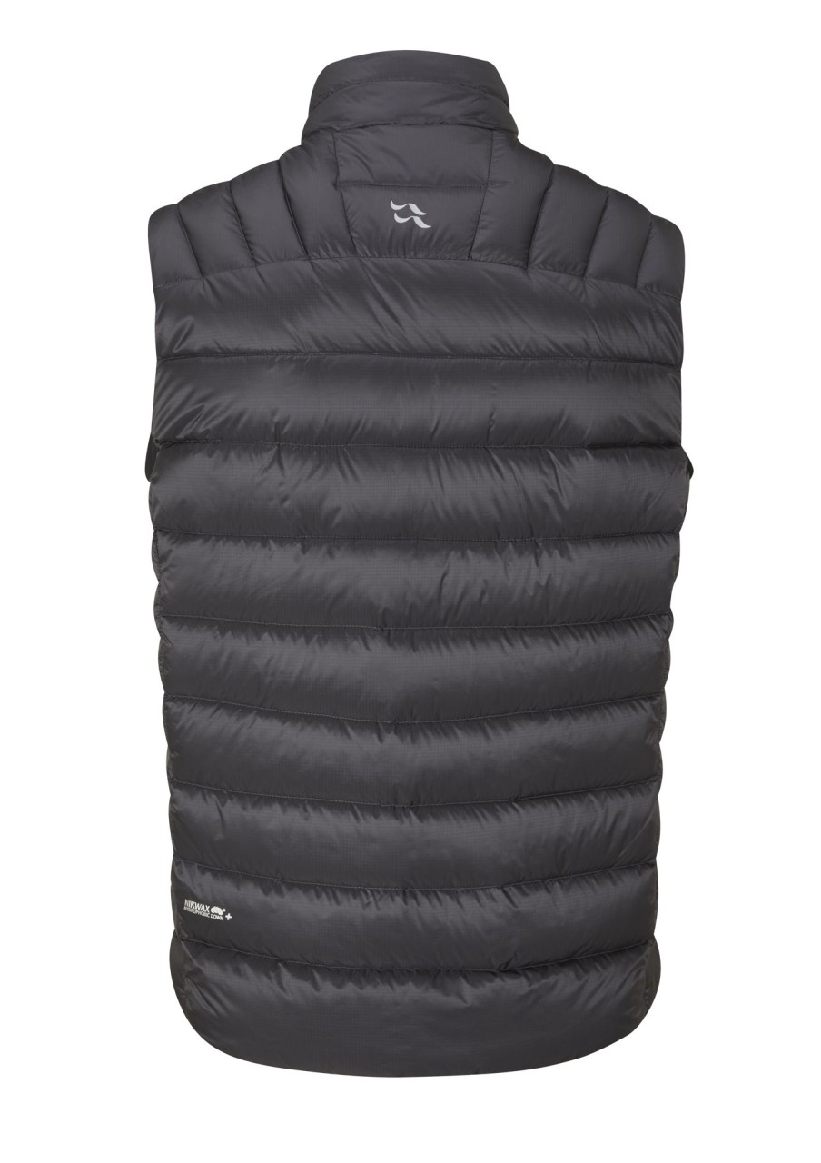 Clothing Rab Vests & Gilets | Rab Mens Electron Pro Vest - Anthracite Grey