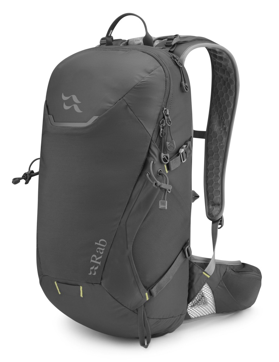 Rucksacks Rab Day Packs | Rab Aeon 20 Rucksack - Anthracite Grey