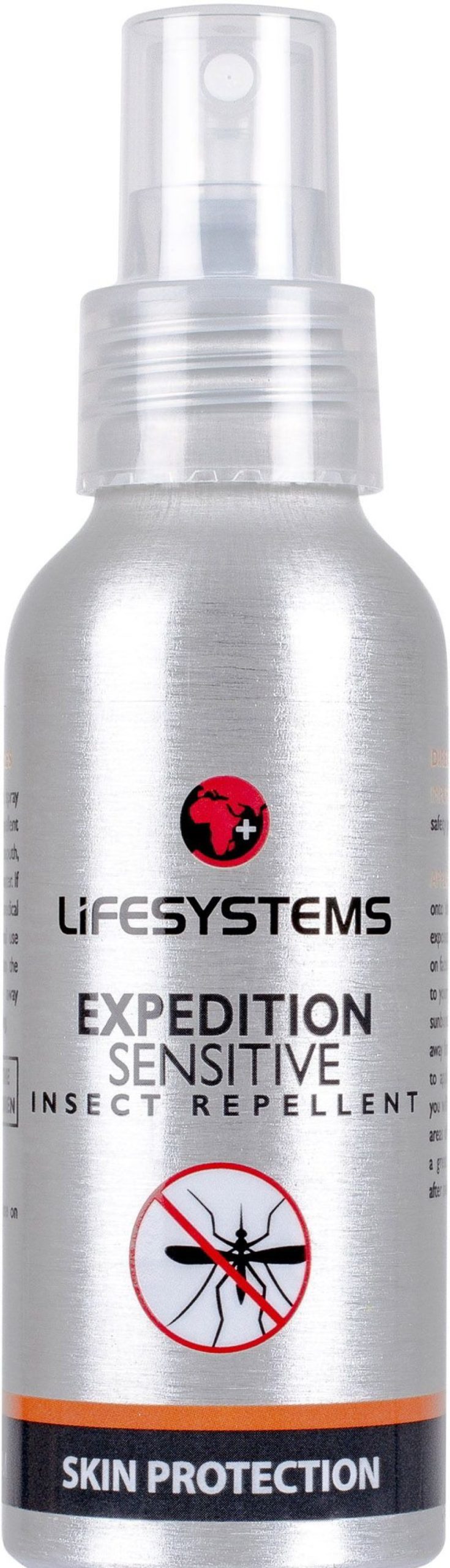 Equipment Lifesystems Mosquito Nets & Insect Repellents | Lifesystems Expedition Sensitive Deet Free Insect Repellent Spray - 100Ml Black