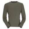 Clothing Rab T Shirts & Base Layers | Rab Mens Force Long Sleeved Tee - Light Khaki Green