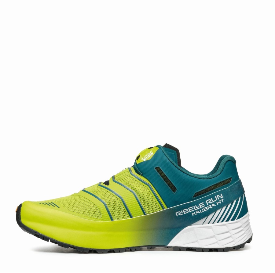 Footwear Scarpa Running Shoes | Scarpa Mens Ribelle Run Kalibra Ht Shoes - Lime Deep Lagoon Green