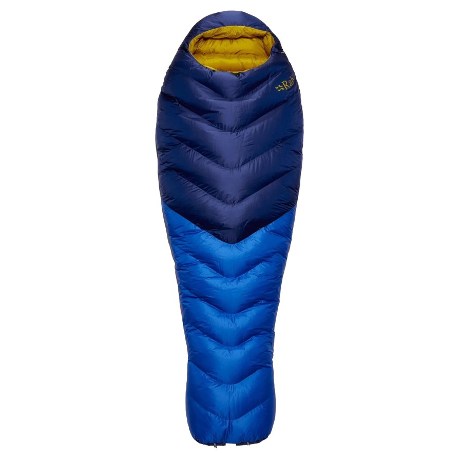 Camping Rab Backpacking & Lightweight Sleeping Bags | Rab Neutrino 600 Sleeping Bag - Wide - Nightfall Blue