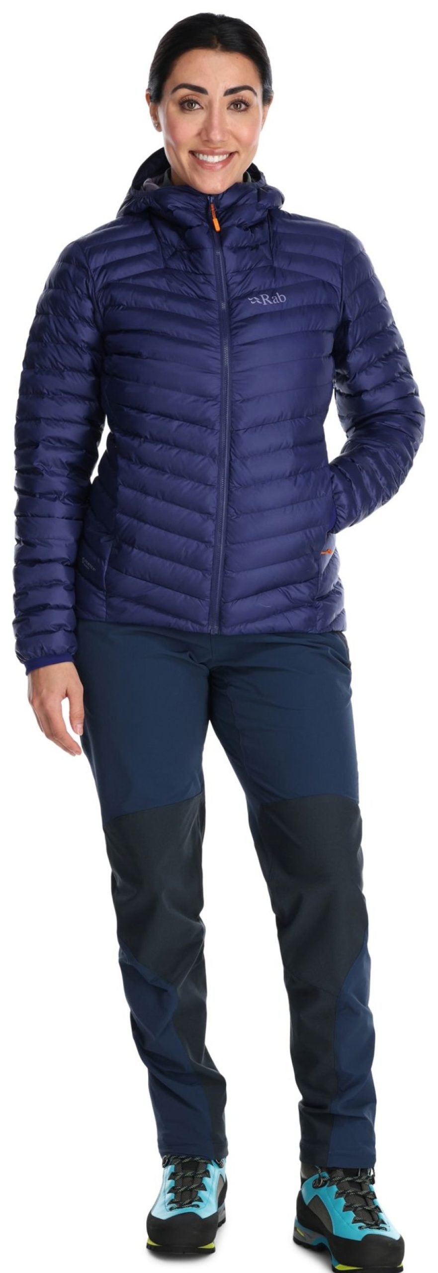 Clothing Rab Insulated Jackets | Rab Womens Cirrus Alpine Jacket - Patriot Blue