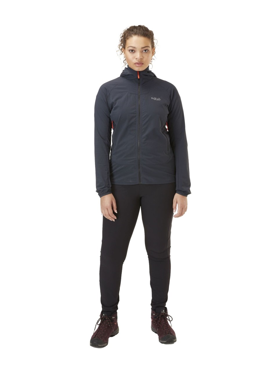 Clothing Rab Softshell Jackets | Rab Womens Borealis Jacket - Beluga Grey