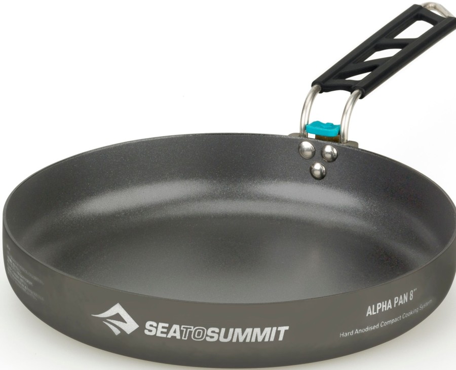 Camping Sea To Summit Pots & Pans | Sea To Summit Alpha Non Stick Pan - 8Inch Grey