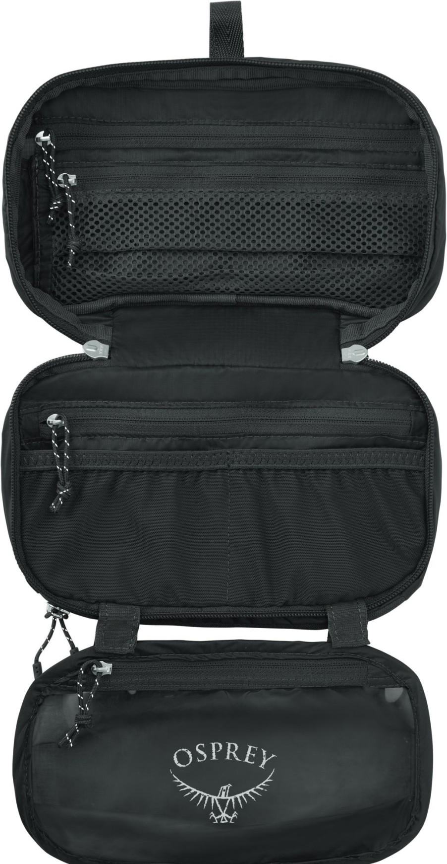 Rucksacks Osprey Wash Bags & Organisation | Osprey Ultralight Zip Organizer Black