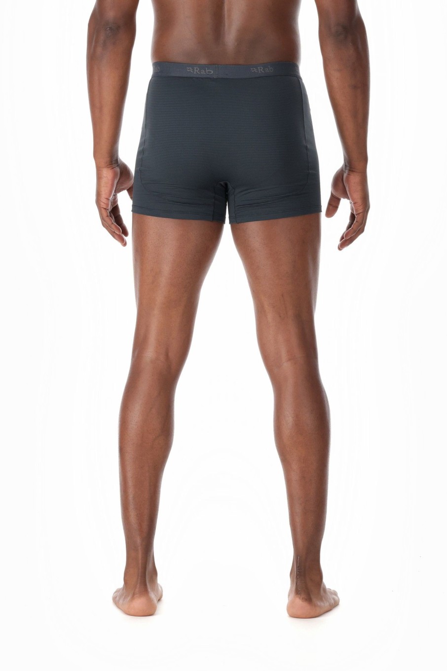 Clothing Rab Underwear | Rab Mens Sonic Boxers - Beluga Grey