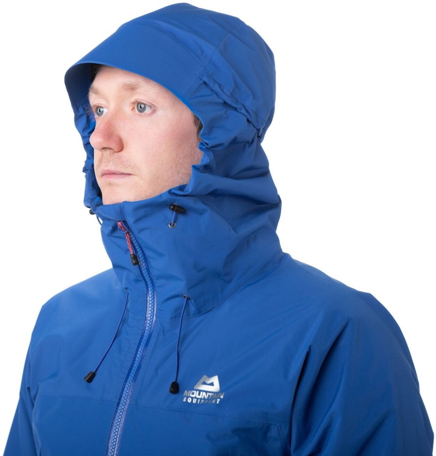 Clothing Mountain Equipment Waterproof Jackets | Mountain Equipment Mens Garwhal Jacket - Majolica Blue