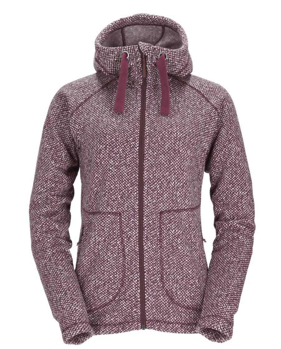 Clothing Rab Fleece & Mid Layer | Rab Womens Amy Hoody - Rioja Purple