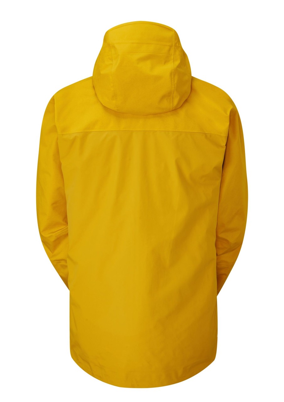 Clothing Rab Waterproof Jackets | Rab Mens Latok Mountain Gtx Jacket - Sahara Yellow