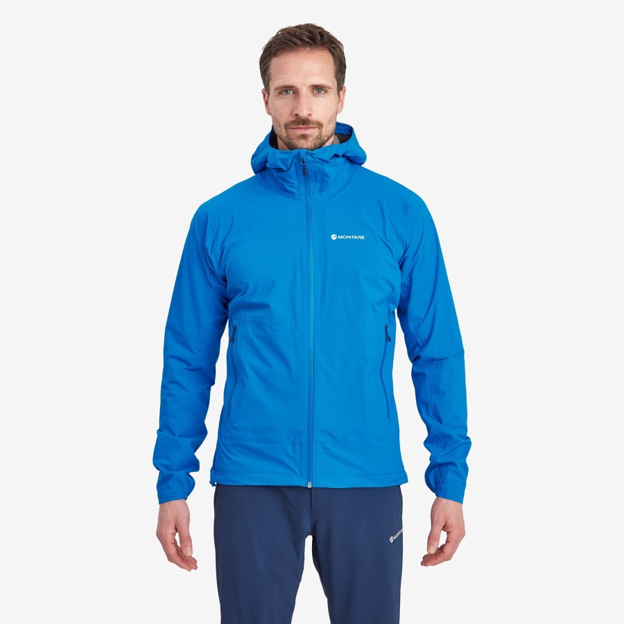 Clothing Montane Waterproof Jackets | Montane Mens Minimus Lite Jacket - Electric Blue