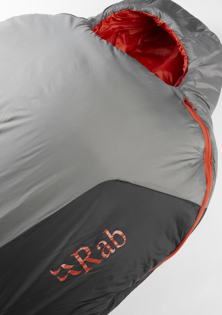 Camping Rab Backpacking & Lightweight Sleeping Bags | Rab Solar Ultra 1 Sleeping Bag - Granite Grey