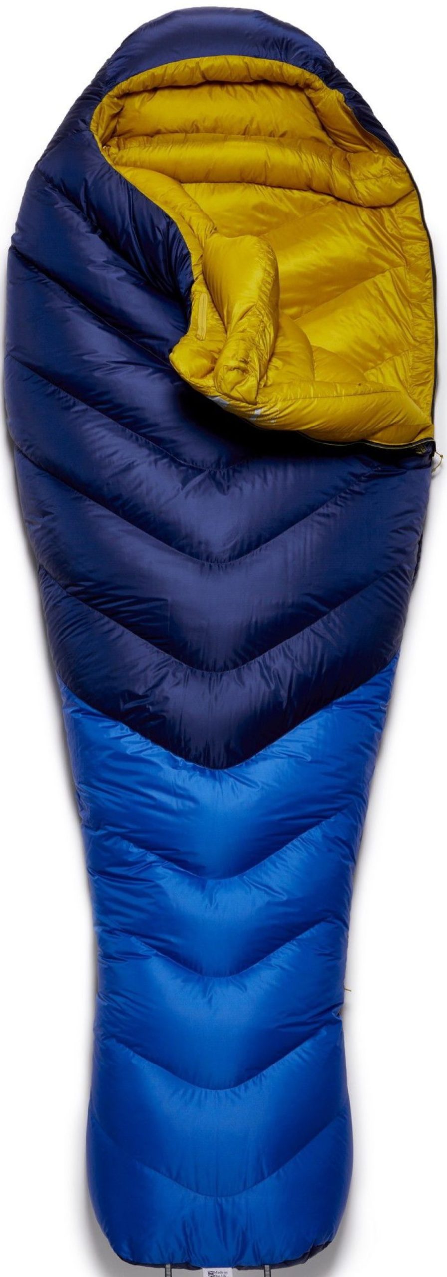 Camping Rab Backpacking & Lightweight Sleeping Bags | Rab Neutrino 800 Sleeping Bag - Left-Hand Zip - Nightfall Blue