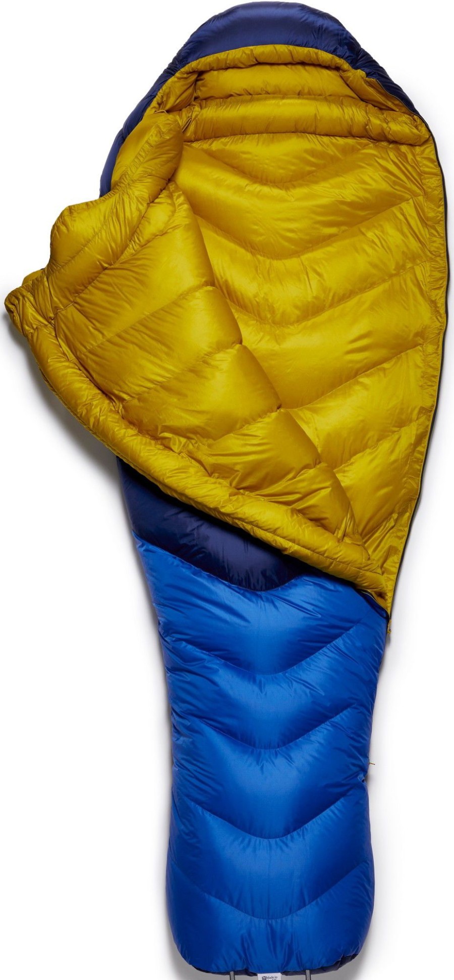 Camping Rab Backpacking & Lightweight Sleeping Bags | Rab Neutrino 800 Sleeping Bag - Left-Hand Zip - Nightfall Blue