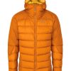 Clothing Rab Insulated Jackets | Rab Mens Infinity Alpine Jacket - Marmalade Orange