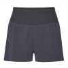 Clothing Rab Shorts | Rab Womens Talus Trail Light Shorts - Ebony Grey