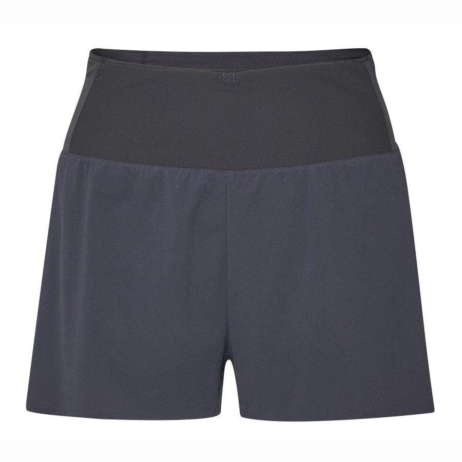 Clothing Rab Shorts | Rab Womens Talus Trail Light Shorts - Ebony Grey