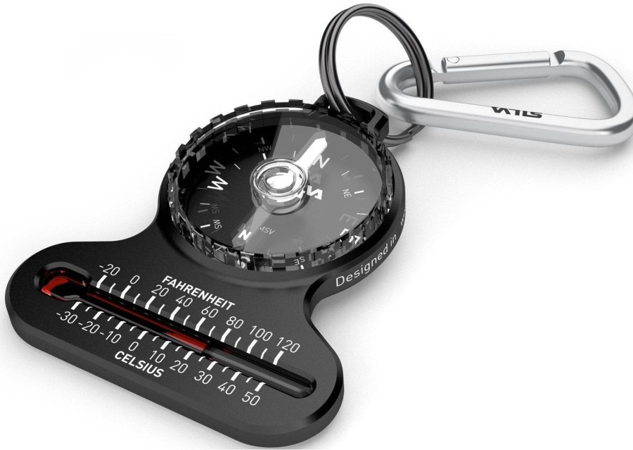 Equipment Silva Compasses & Accessories | Silva Pocket Compass Black