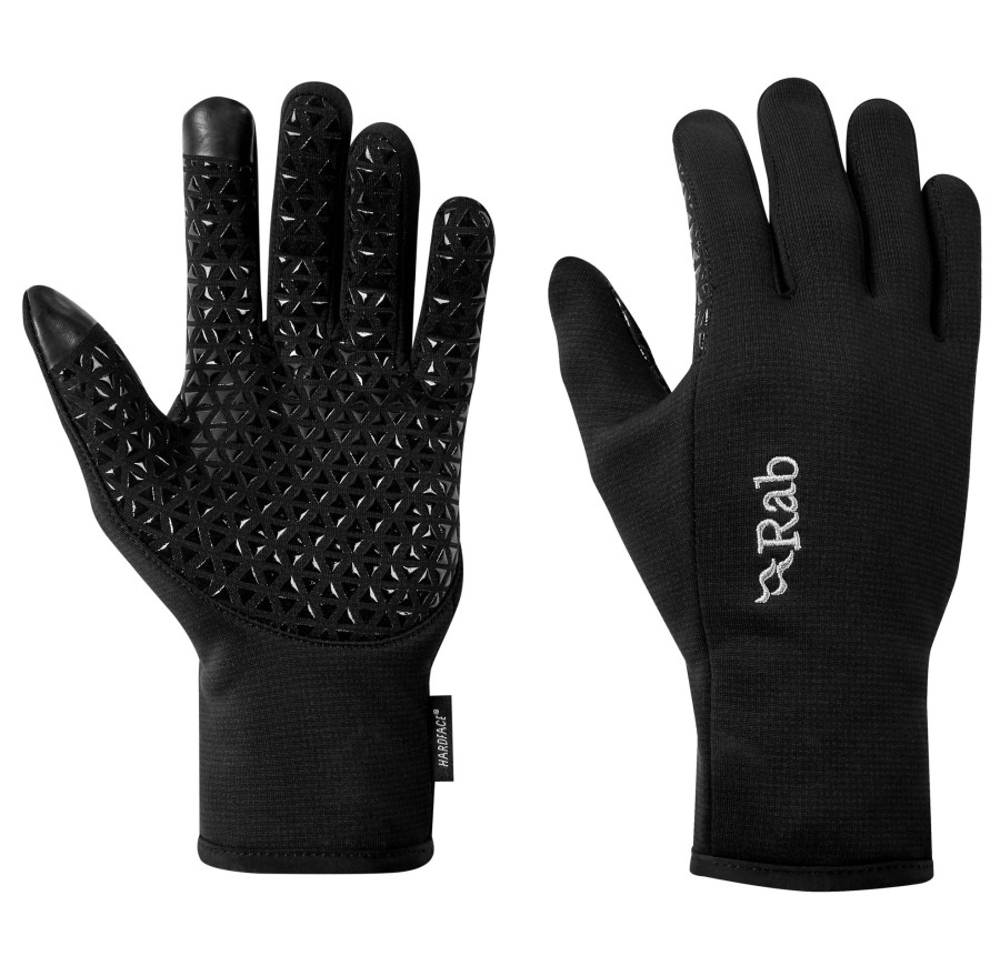 Clothing Rab Gloves | Rab Phantom Contact Grip Glove Black