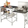 Camping Kampa (Dometic) Camping Furniture | Kampa Colonel Field Camping Kitchen Grey