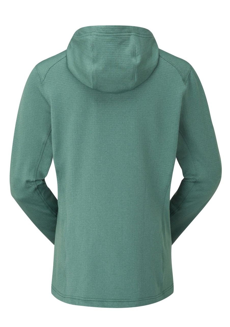 Clothing Rab Fleece & Mid Layer | Rab Womens Graviton Hoody - Eucalyptus Green