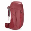 Rucksacks Lowe Alpine Day Packs | Lowe Alpine Womens Airzone Active Nd25 Rucksack - Deep Heather Red