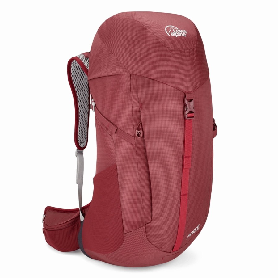 Rucksacks Lowe Alpine Day Packs | Lowe Alpine Womens Airzone Active Nd25 Rucksack - Deep Heather Red