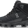 Footwear On Mid Height Boots | On Womens Cloudrock 2 Waterproof Boots Eclipse Black