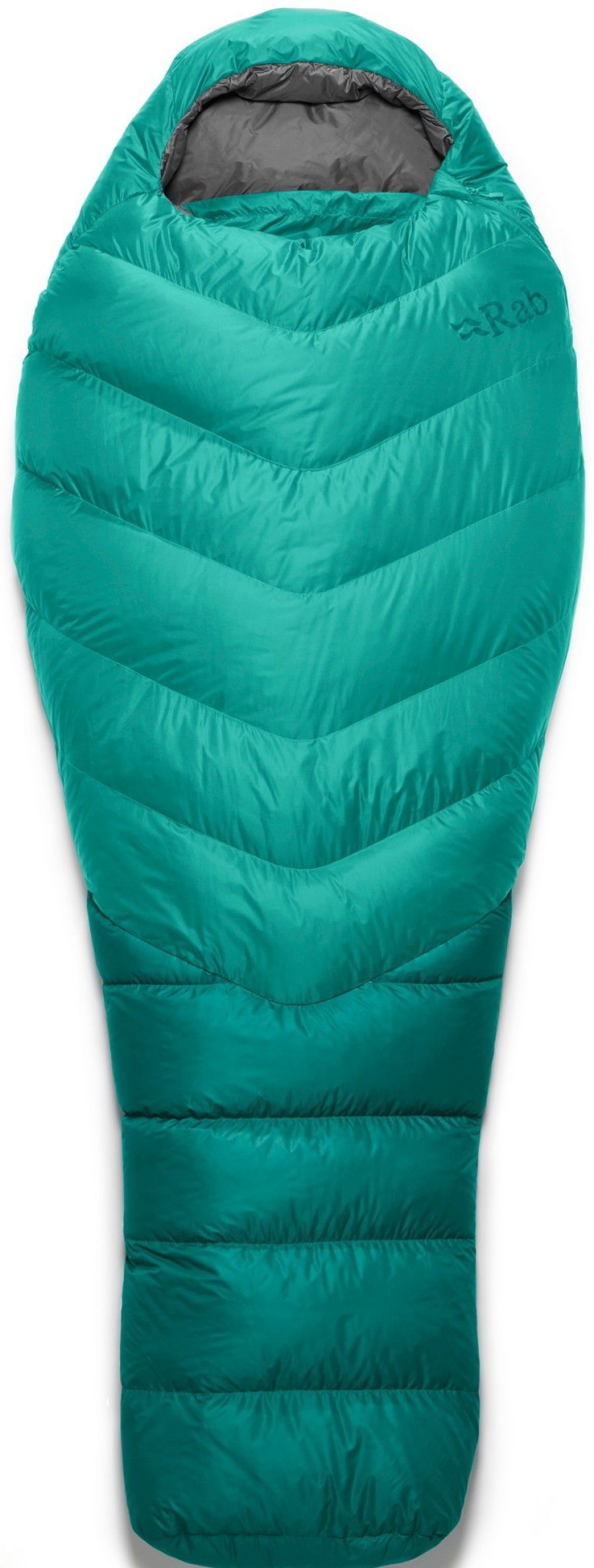 Camping Rab Backpacking & Lightweight Sleeping Bags | Rab Womens Alpine 600 Sleeping Bag - Peacock Green Blue