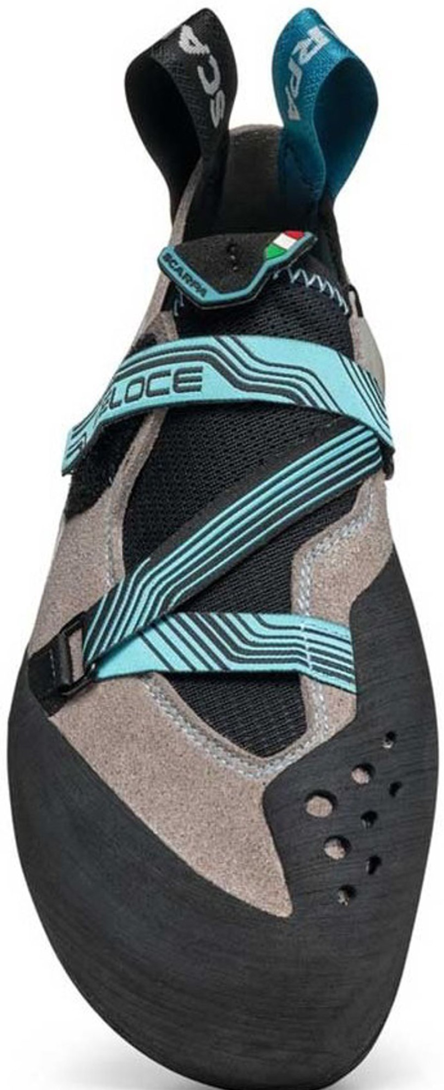 Equipment Scarpa Climbing Shoes | Scarpa Womens Veloce Climbing Shoes - Light Maldive Grey