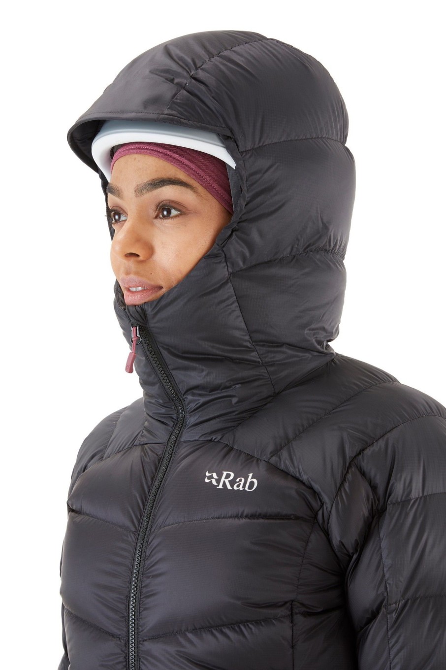 Clothing Rab Insulated Jackets | Rab Womens Neutrino Pro Jacket - Anthracite Black