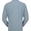 Clothing Rab T Shirts & Base Layers | Rab Womens Sonic Long Sleeved Zip-T - Citadel Blue