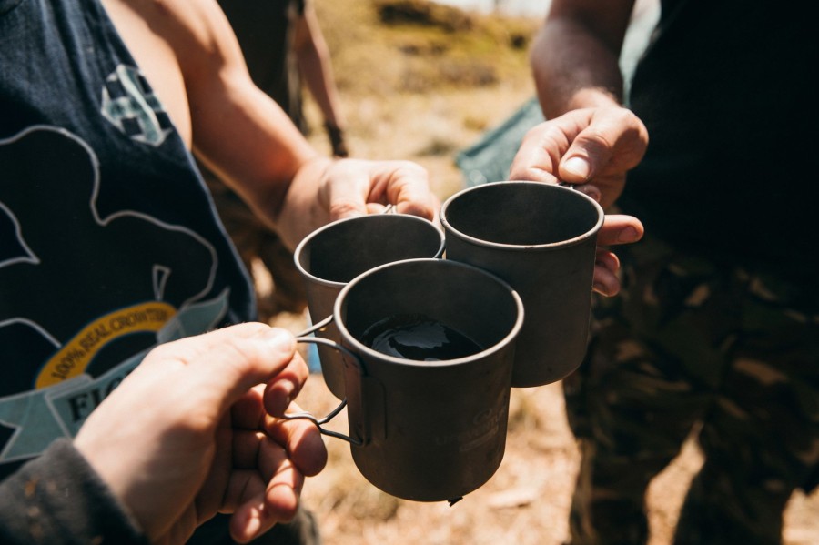 Camping Lifeventure Plates, Bowls, Cups & Utensils | Lifeventure Titanium Mug Silver