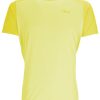 Clothing Rab T Shirts & Base Layers | Rab Mens Force Short Sleeve Tee - Acid-Zest Yellow