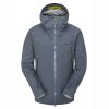 Clothing Rab Waterproof Jackets | Rab Mens Kangri Paclite Plus Jacket - Orion Blue