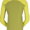 Clothing Rab T Shirts & Base Layers | Rab Mens Sonic Ultra Zip - Zest-Aspen Green Yellow