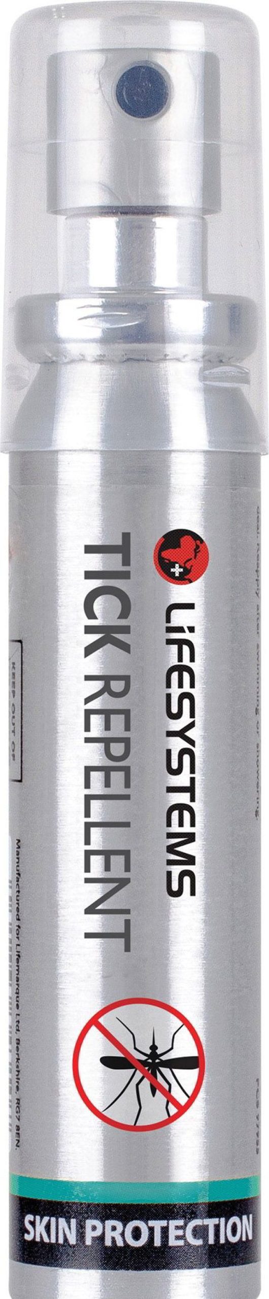 Equipment Lifesystems Mosquito Nets & Insect Repellents | Lifesystems Tick Repellent Spray - 25Ml Black