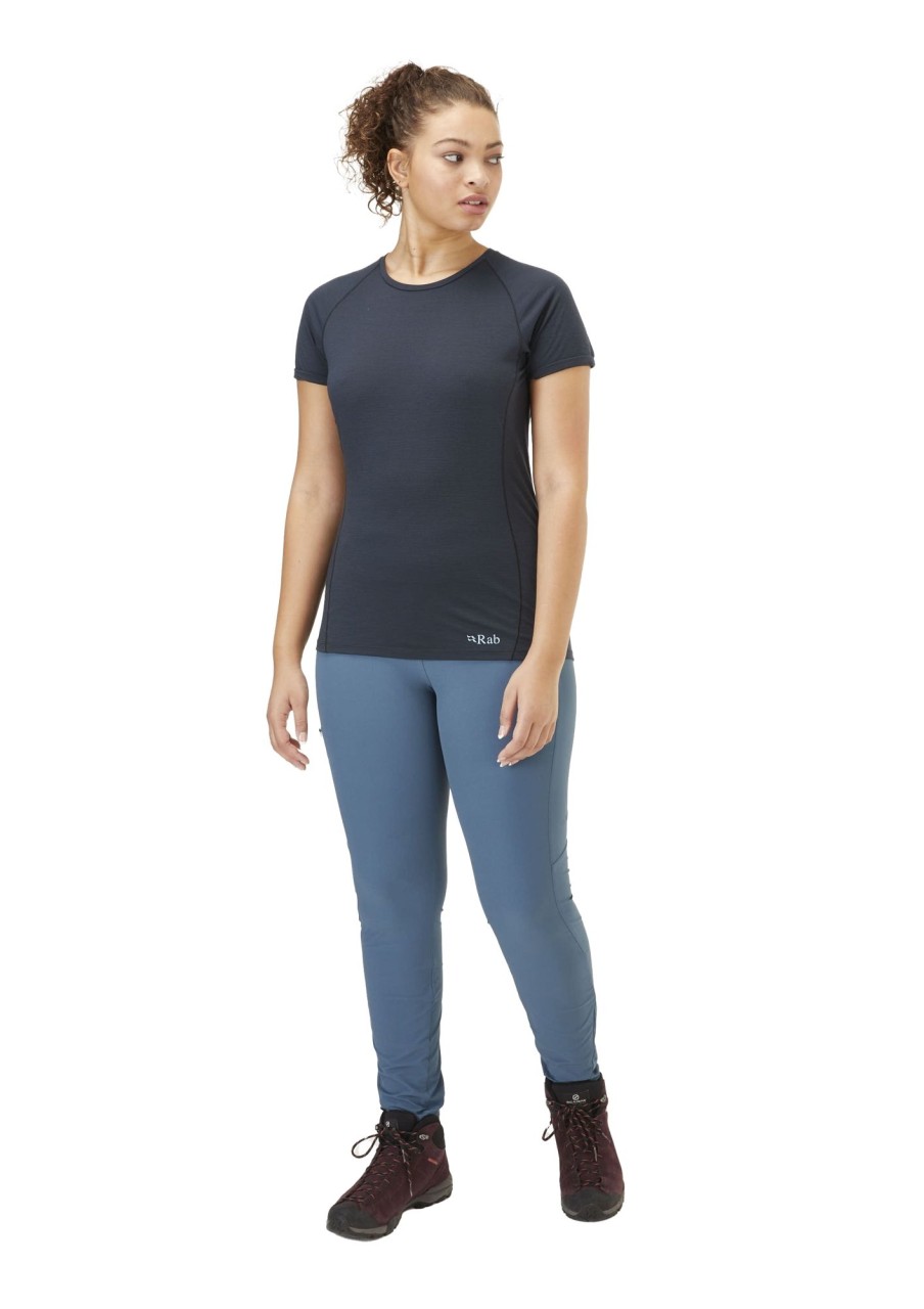 Clothing Rab Trousers & Leggings | Rab Womens Elevation Pants - Bering Sea Blue