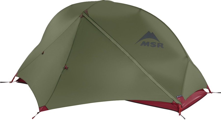 Camping MSR Backpacking & Lightweight Tents | Msr Hubba Nx Tent Green