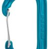 Equipment DMM Carabiners & Quickdraws | Dmm Walldo Wiregate Carabiner - Turquoise Blue