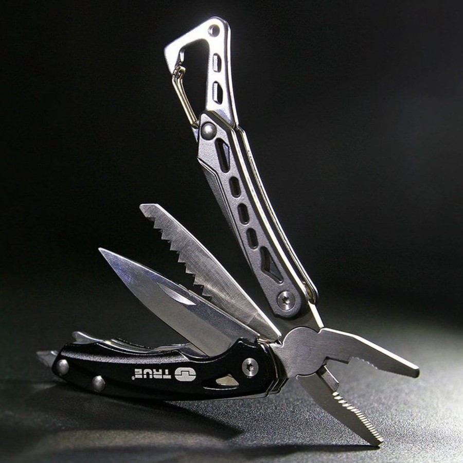 Equipment True Utility Knives & Multi-Tools | True Utility Seven Multitool Black