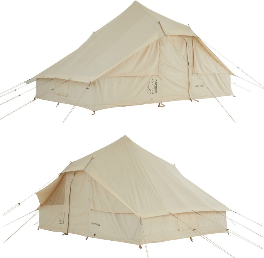 Camping Nordisk Tipi'S & Bell Tents | Nordisk Utgard Sky 13.2 Tent Brown