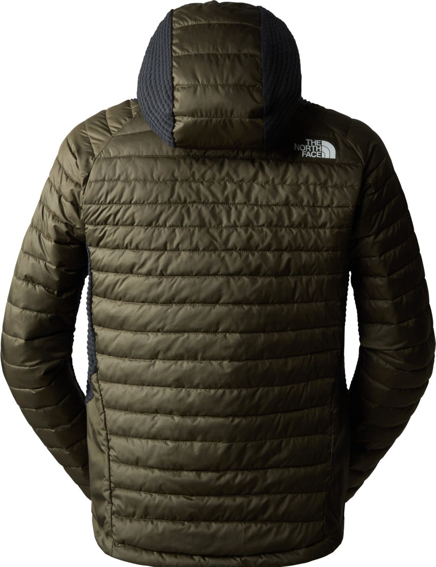 Clothing The North Face Insulated Jackets | The North Face Mens Hybrid Insulated Jacket - New Taupe Asphalt Grey Green