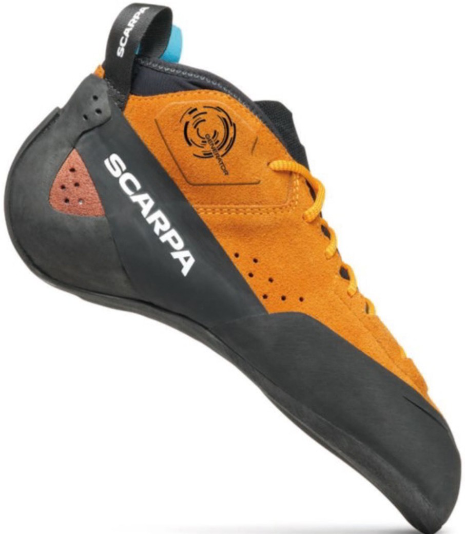 Equipment Scarpa Climbing Shoes | Scarpa Generator Mid Climbing Shoes Rust Orange