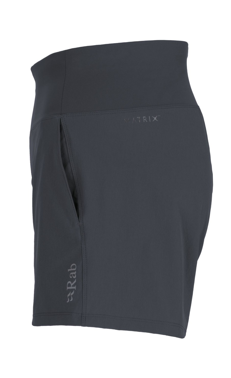 Clothing Rab Shorts | Rab Womens Momentum Shorts - Beluga Grey